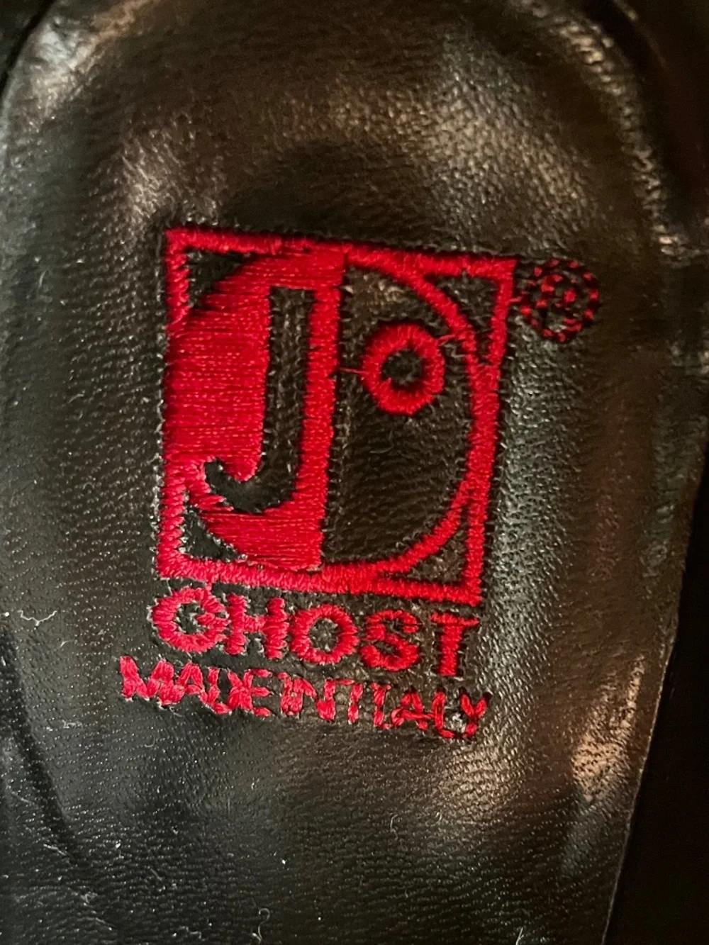 Vintage Jo Ghost silver-toe booties - made in Italy